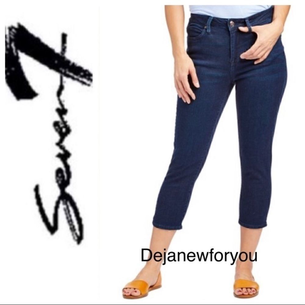 Seven7 Skinny High Rise Cropped Jeans Size 22W NWT